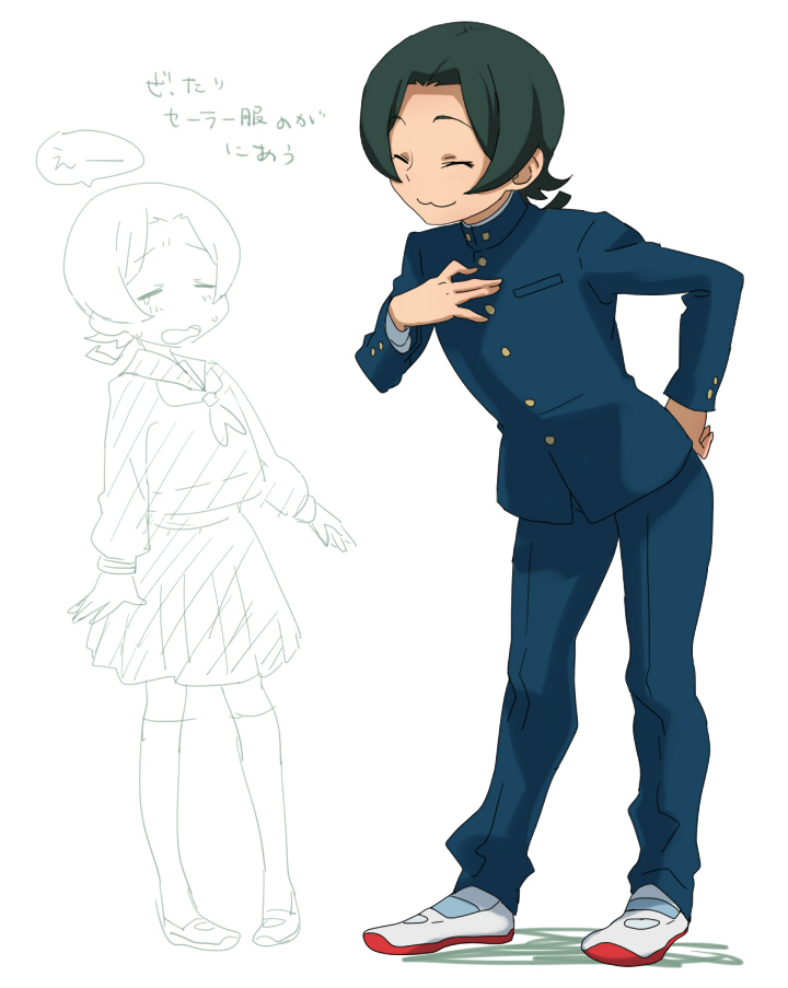 yasaka mao (gundam and 1 more) drawn by @@@_(eckzahn)