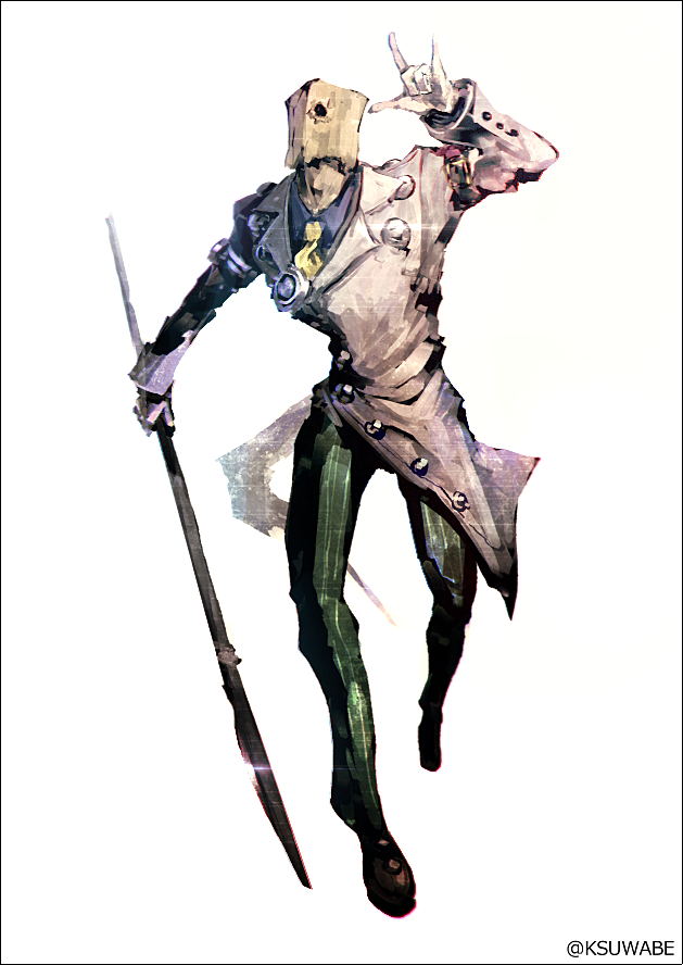 faust (guilty gear) drawn by k-suwabe