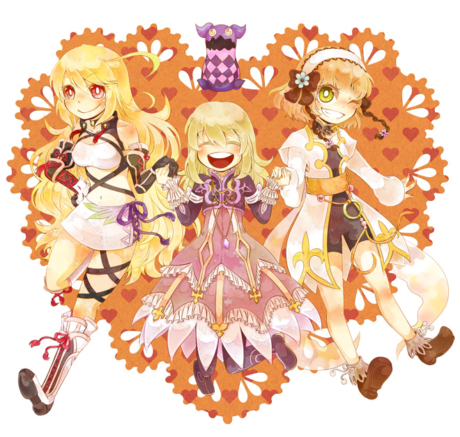 milla maxwell, elize lutus, teepo, and leia rolando (tales of and 1 more) drawn by yomomomoti