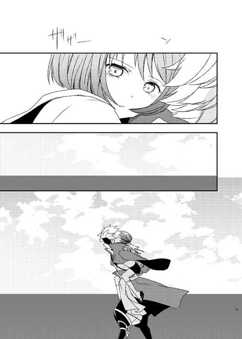 chousokabe motochika and tsuruhime (sengoku basara) drawn by odashi_(namiri)