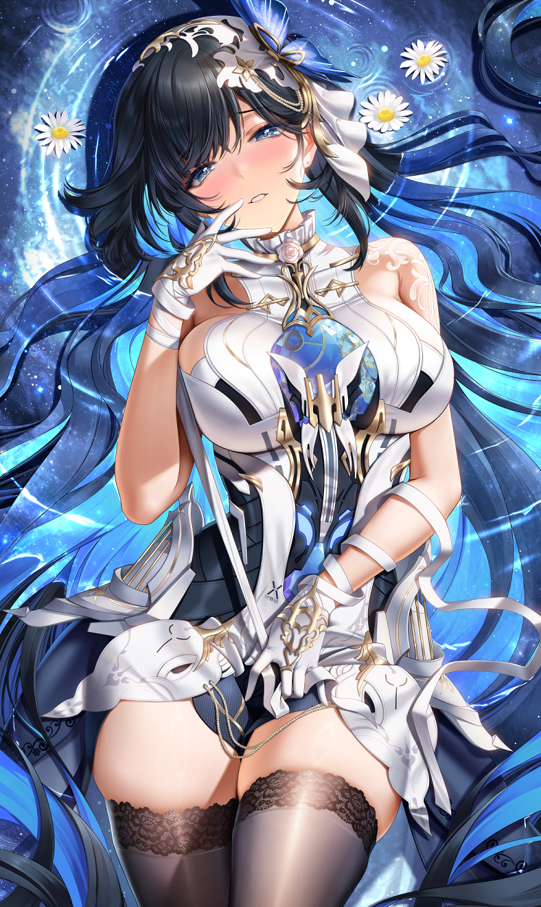 selena and selena: pianissimo (punishing: gray raven) drawn by jg&solin