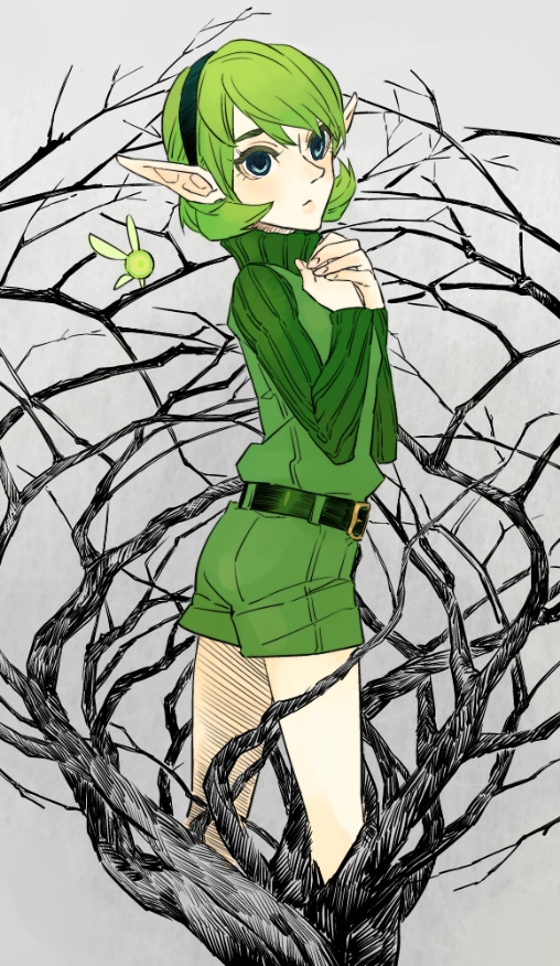saria (the legend of zelda and 1 more) drawn by nazuna_higurasi