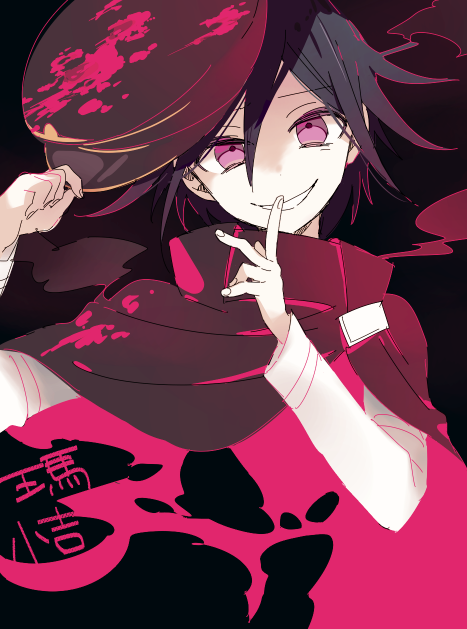 oma kokichi (danganronpa and 1 more) drawn by 4_(nakajima4423)