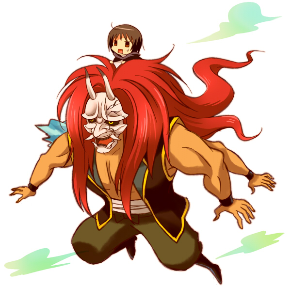 keikain yura and tsuchigumo (nurarihyon no mago) drawn by aosa_(michikusakan)