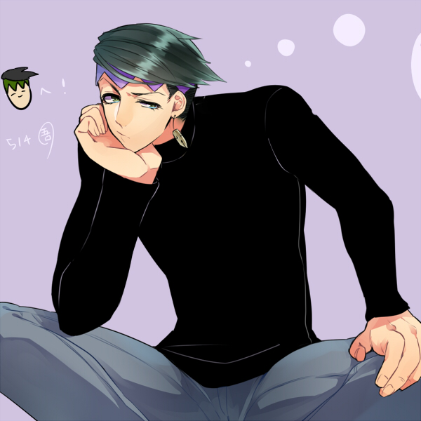 kishibe rohan (jojo no kimyou na bouken and 1 more) drawn by 5spra