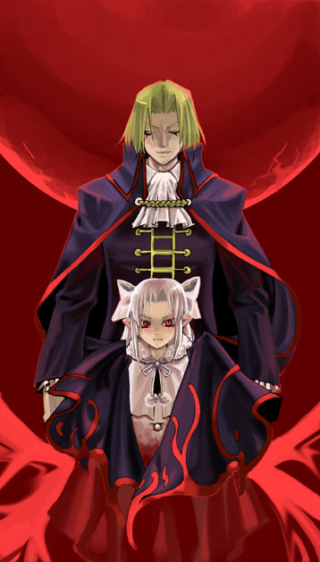 white len and wallachia (tsukihime and 1 more)