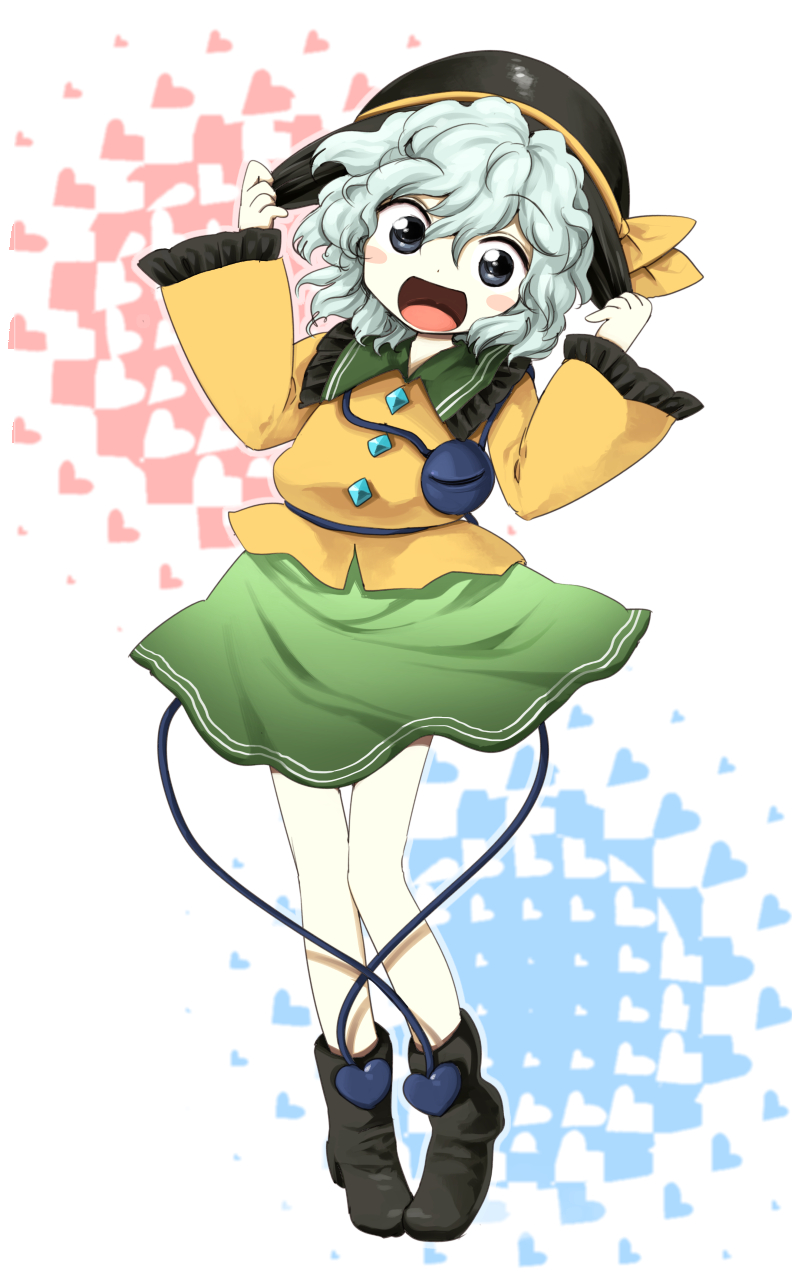 komeiji koishi (touhou) drawn by harusame_(unmei_no_ikasumi)