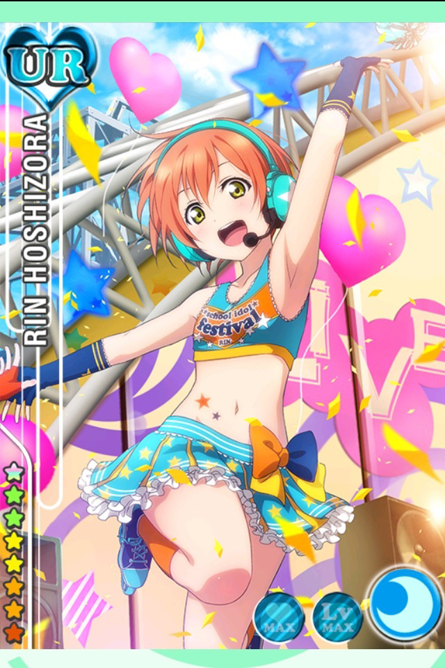 hoshizora rin (love live! and 2 more)