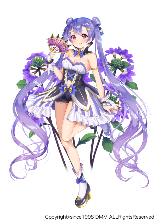 fan flower (flower knight girl) drawn by pico_(p_i_c_o)