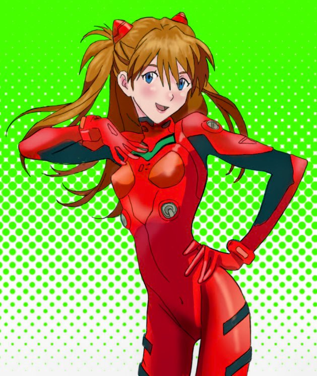 souryuu asuka langley (neon genesis evangelion) drawn by rabitan1022
