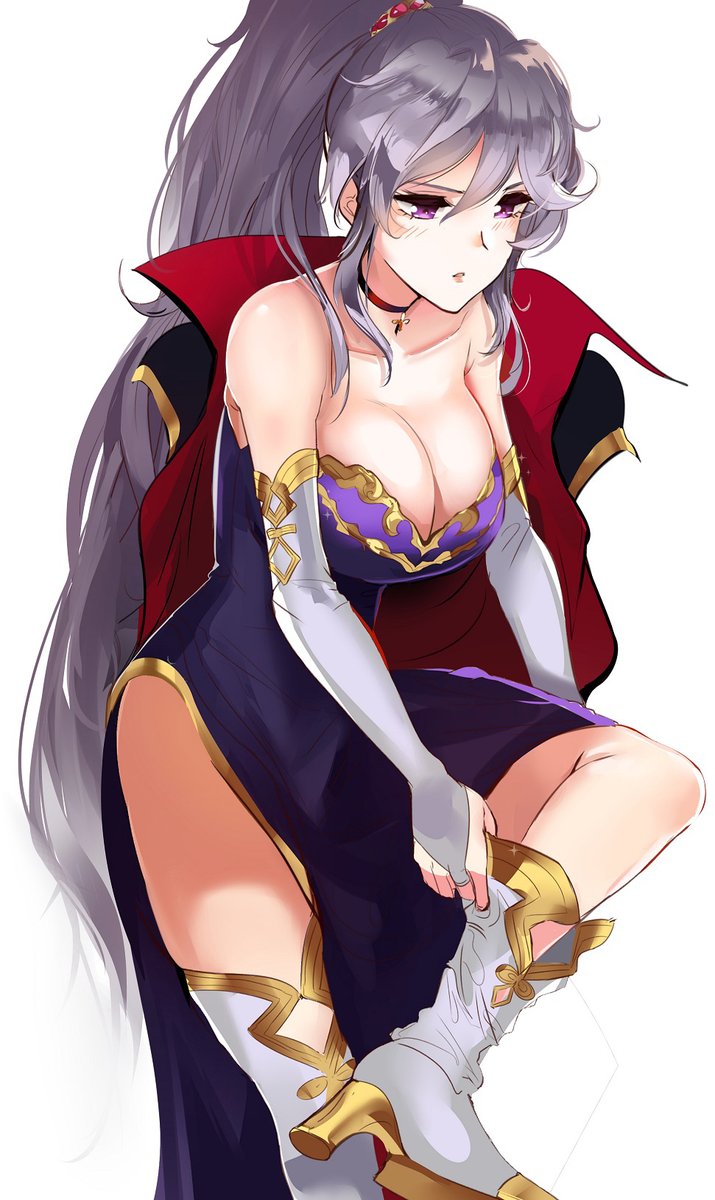 ishtar (fire emblem and 2 more) drawn by ormille