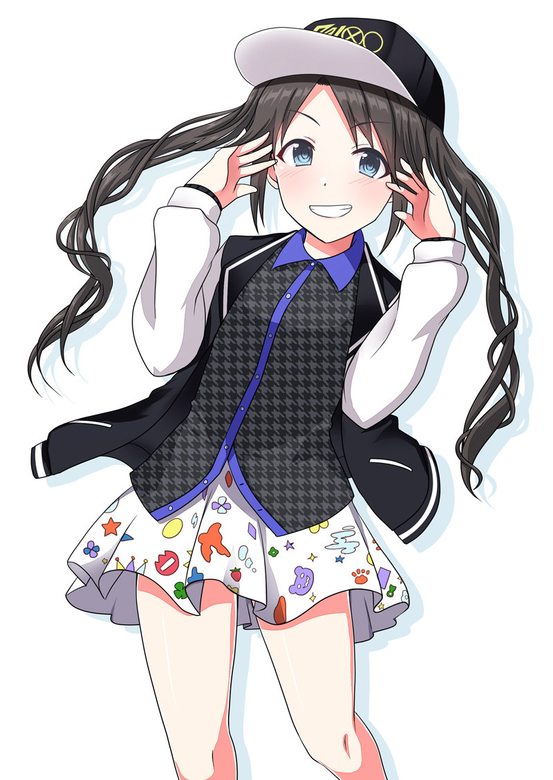 mitsumine yuika (idolmaster and 1 more) drawn by momoda_yasuhito