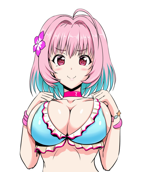 yumemi riamu (idolmaster and 1 more) drawn by kishi_nisen