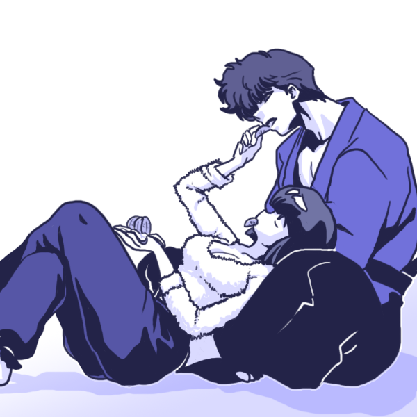tendou nabiki and kunou tatewaki (ranma 1/2) drawn by wanta_(futoshi)
