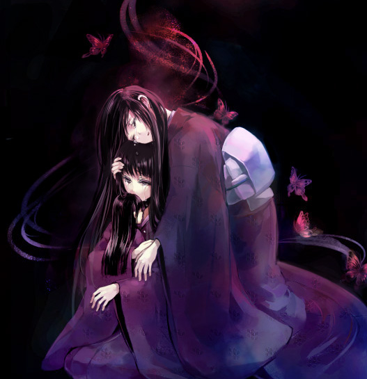 kiryuu akane and kiryuu azami (fatal frame and 1 more) drawn by koko_(oyasuminasai)
