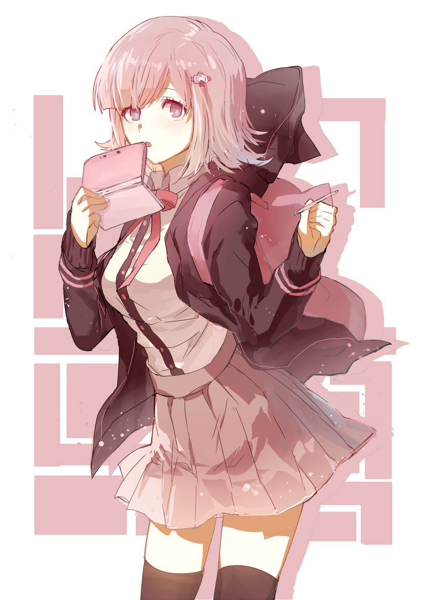 nanami chiaki (danganronpa and 2 more) drawn by goodman_(modapi95)