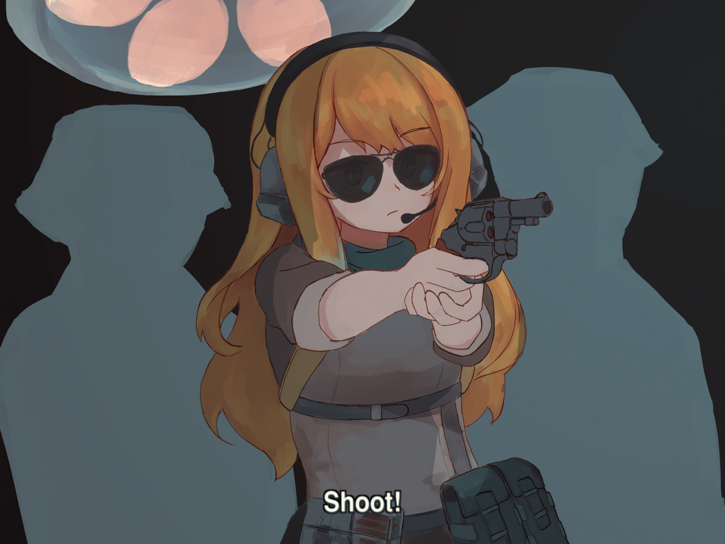 zeta (indie virtual youtuber and 2 more) drawn by mishiado