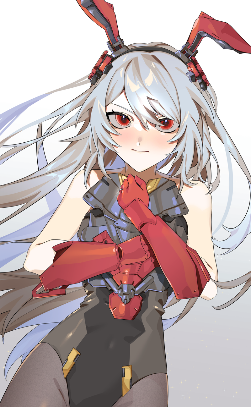 krolik (girls' frontline and 1 more) drawn by hamita_(rikopin_ika)