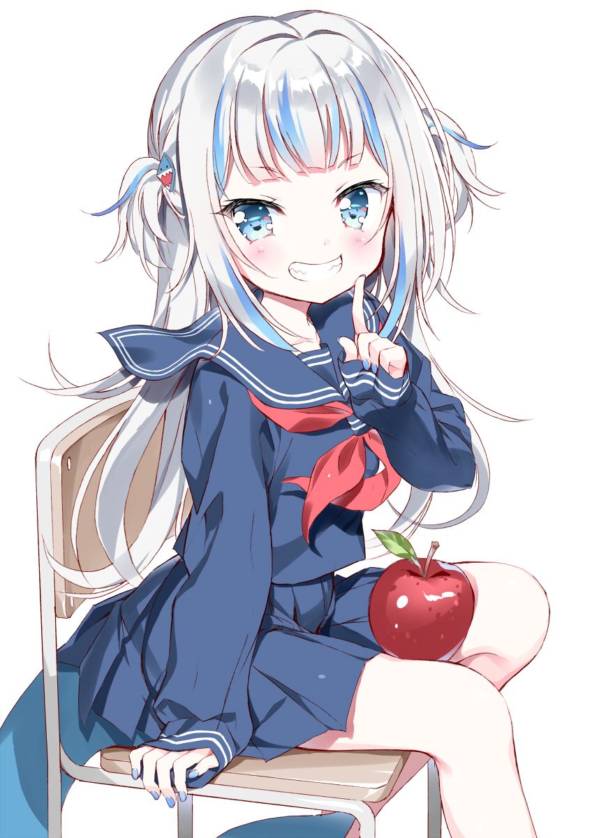 gawr gura (hololive and 1 more) drawn by takahashi_tetsuya