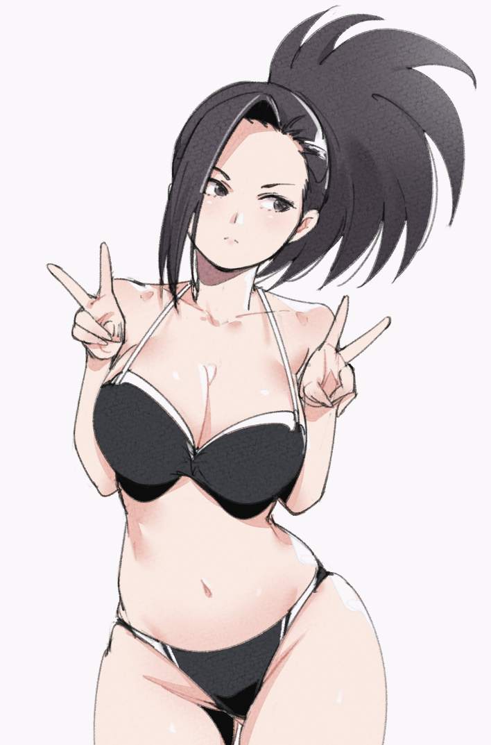 yaoyorozu momo (boku no hero academia) drawn by relaxjon
