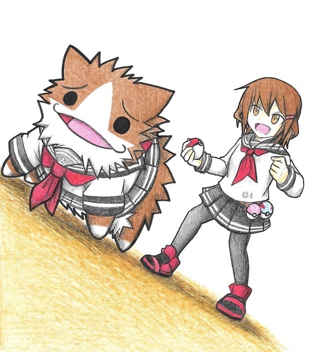 inazuma, ikazuchi, and plasma-chan (kantai collection and 1 more) drawn by neko_kyo