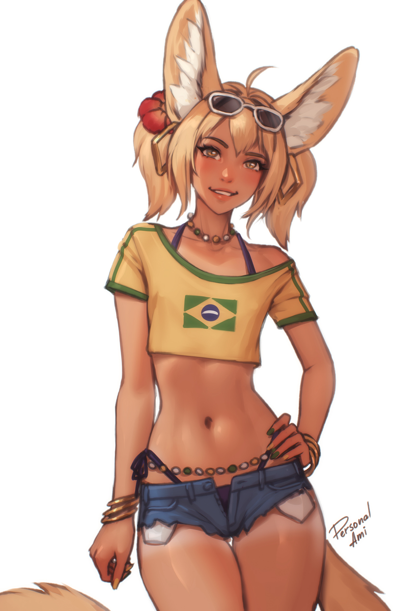 hatsune miku, brazilian miku, and khiara (original and 1 more) drawn by personal_ami