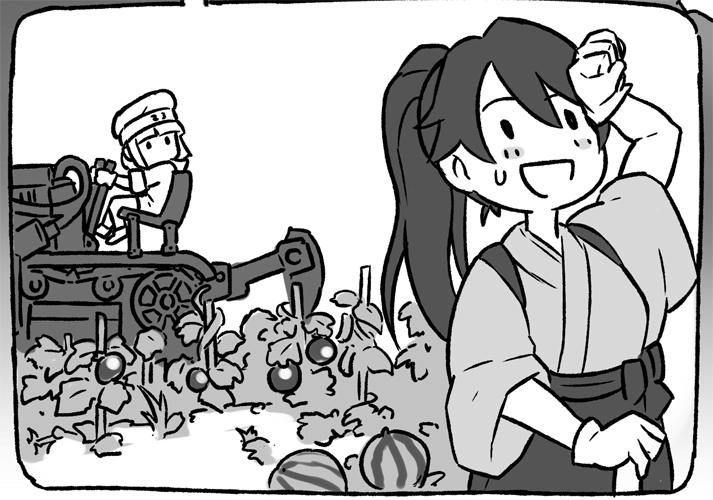 houshou and z3 max schultz (kantai collection) drawn by mikoyan