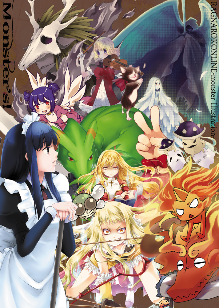 high priest, sniper, cecil damon, margaretha sorin, whisper, and 13 more (ragnarok online) drawn by kiri_nada, korushiba, noco_(user_1490719), norapeko, yu_(lilacxx), and yutsuki