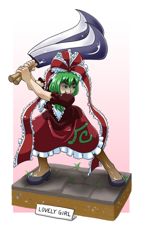 kagiyama hina (touhou) drawn by h.dupp_(nama_aakiruu)