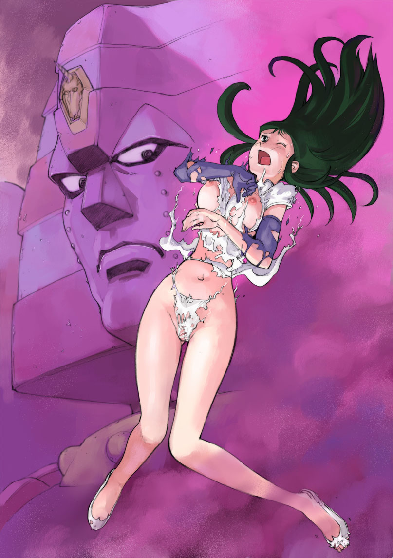 ginrei and giant robo (giant robo) drawn by saitani_umetarou