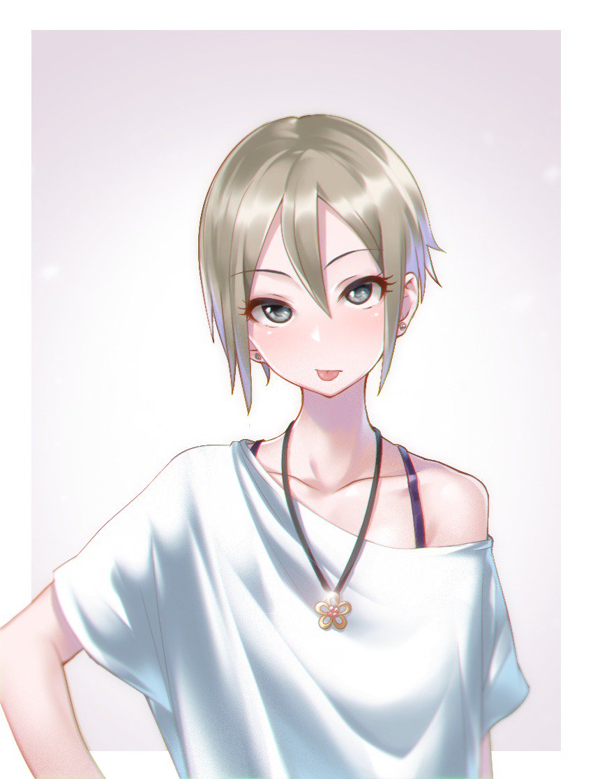shiomi syuko (idolmaster and 1 more) drawn by kakaobataa