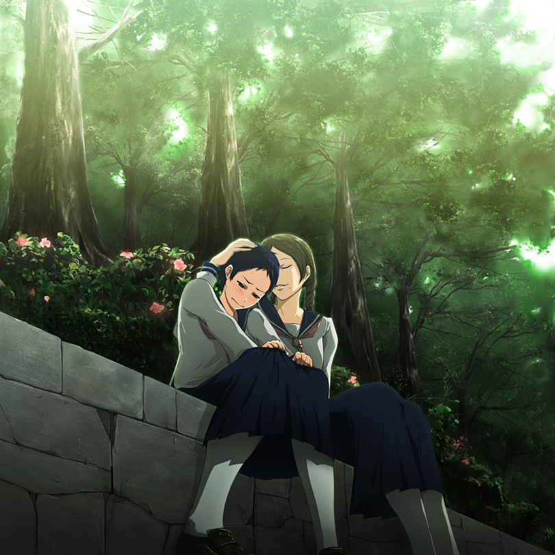 sugimoto shinako and kaoruko (aoi hana) drawn by 71_(nanaichi_drafting)