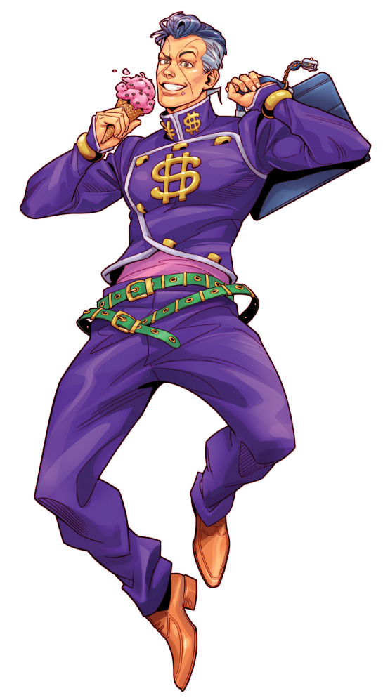 nijimura okuyasu and the hand (jojo no kimyou na bouken and 1 more) drawn by akira_atsushi