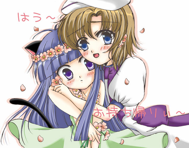 furude rika and ryuuguu rena (higurashi no naku koro ni) drawn by satoru_(hanayoru)