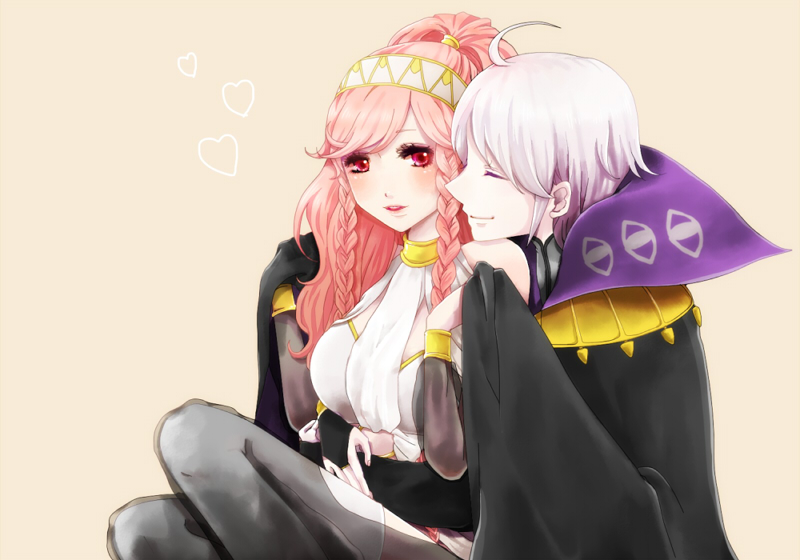 olivia and henry (fire emblem and 1 more) drawn by ayaca
