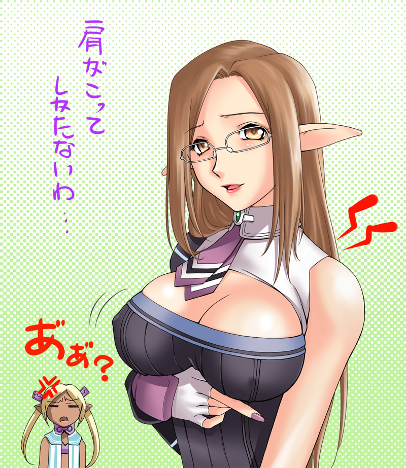 maya shidou and laia martinez (phantasy star and 1 more) drawn by kazemal