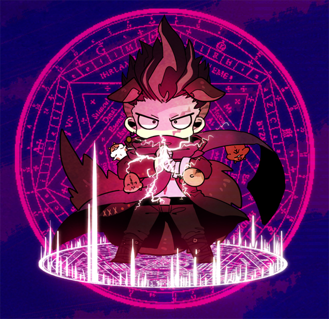 tanaka gundham (danganronpa and 1 more) drawn by medoroooa