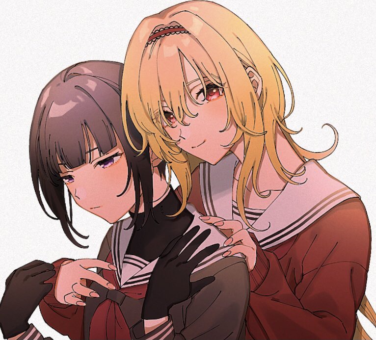 shirayuki chiyo and kurosaki chitose (idolmaster and 1 more) drawn by iwawa