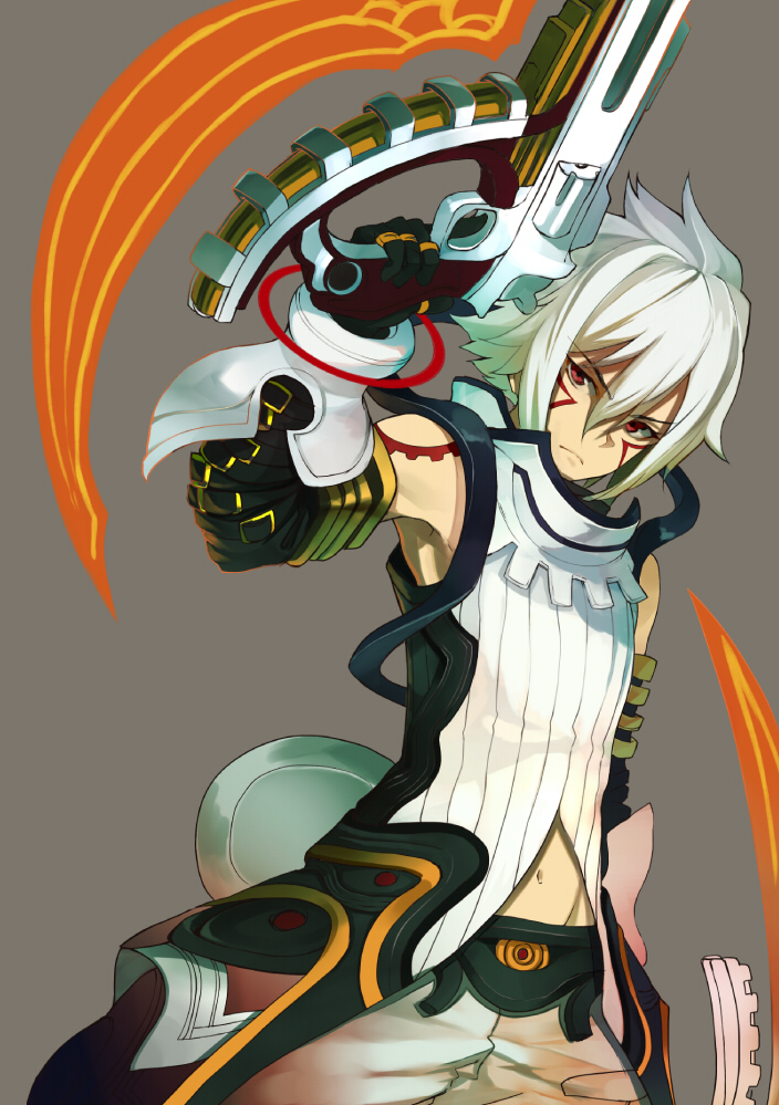 haseo (.hack// and 1 more) drawn by shirabi