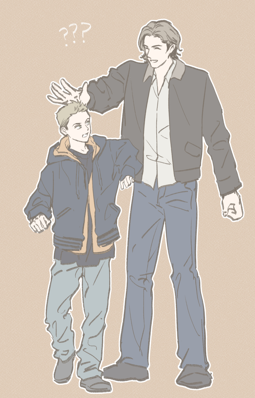 dean winchester and sam winchester (supernatural) drawn by tripleace333