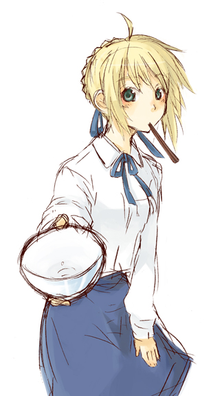 artoria pendragon and saber (fate and 1 more)