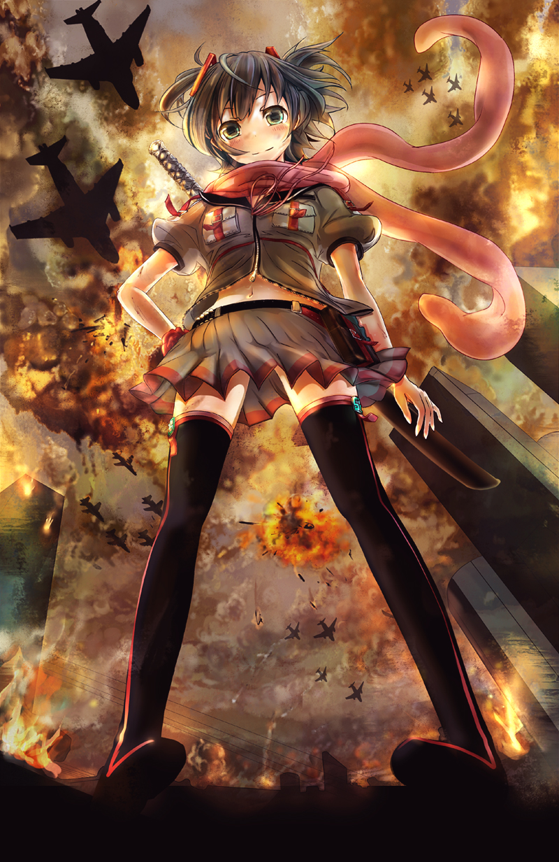 hatsune miku (vocaloid) drawn by keepout