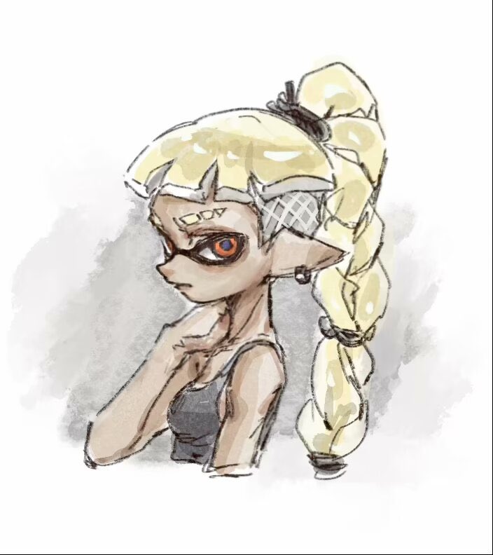 inkling player character and inkling girl (splatoon) drawn by gucandiyi52092