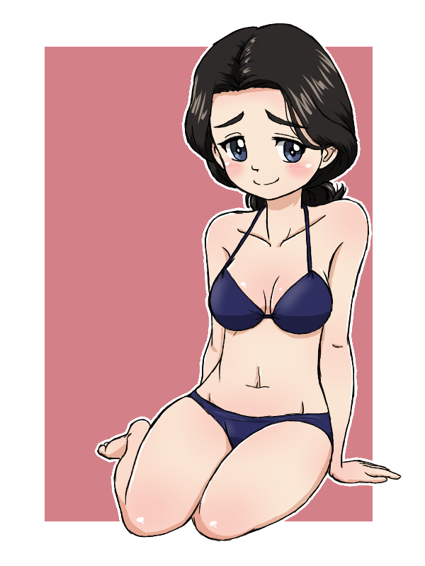 hamada kiyo (girls und panzer) drawn by takahashi_kurage