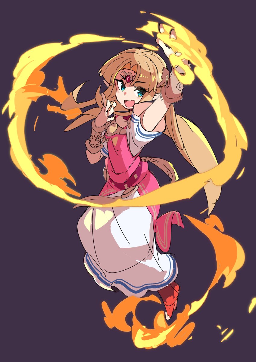 princess zelda (the legend of zelda and 2 more) drawn by kurumitsu