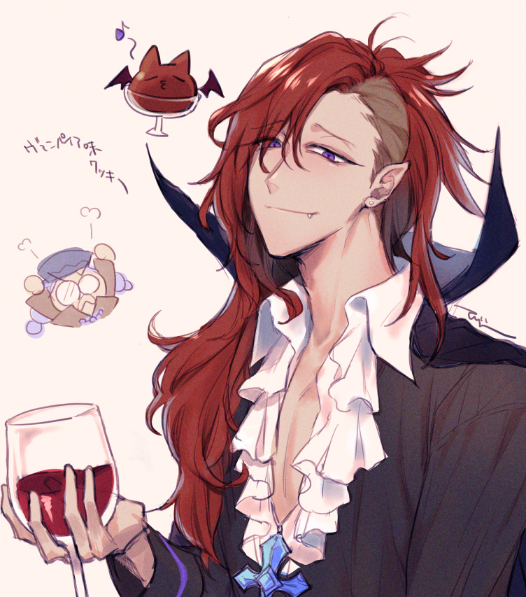 vampire cookie and alchemist cookie (cookie run and 1 more) drawn by yujin1429