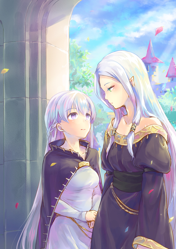 sophia and idunn (fire emblem and 1 more) drawn by unigon_(kitsutsuki)