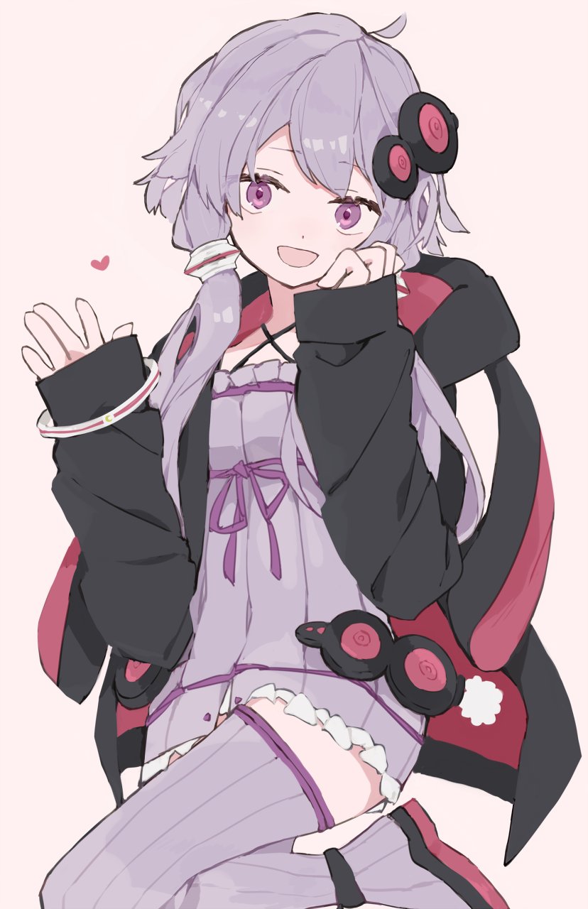 yuzuki yukari (vocaloid and 1 more) drawn by mochisiku
