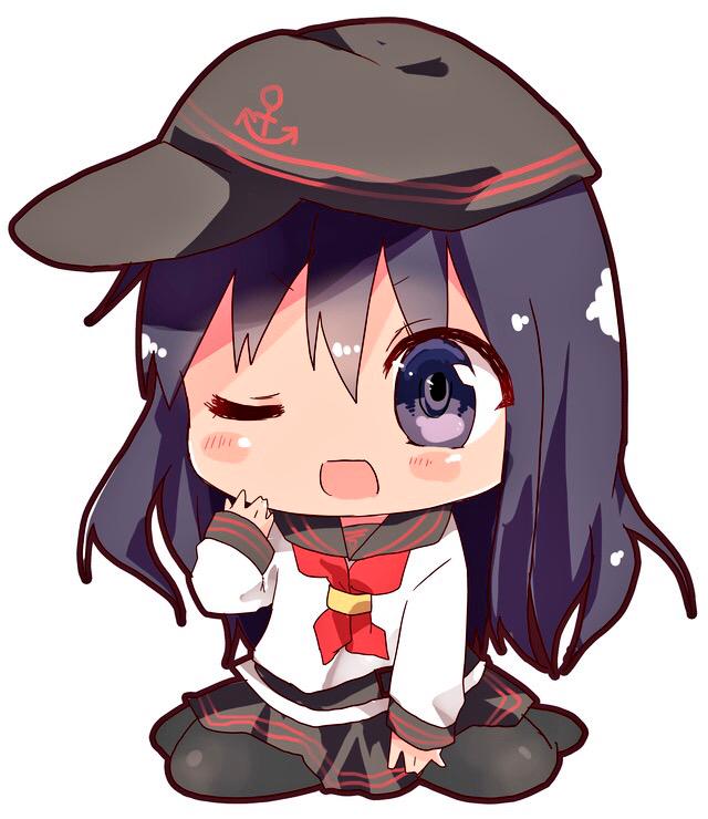 akatsuki and akatsuki kai ni (kantai collection) drawn by namekuji_(namekuzu)
