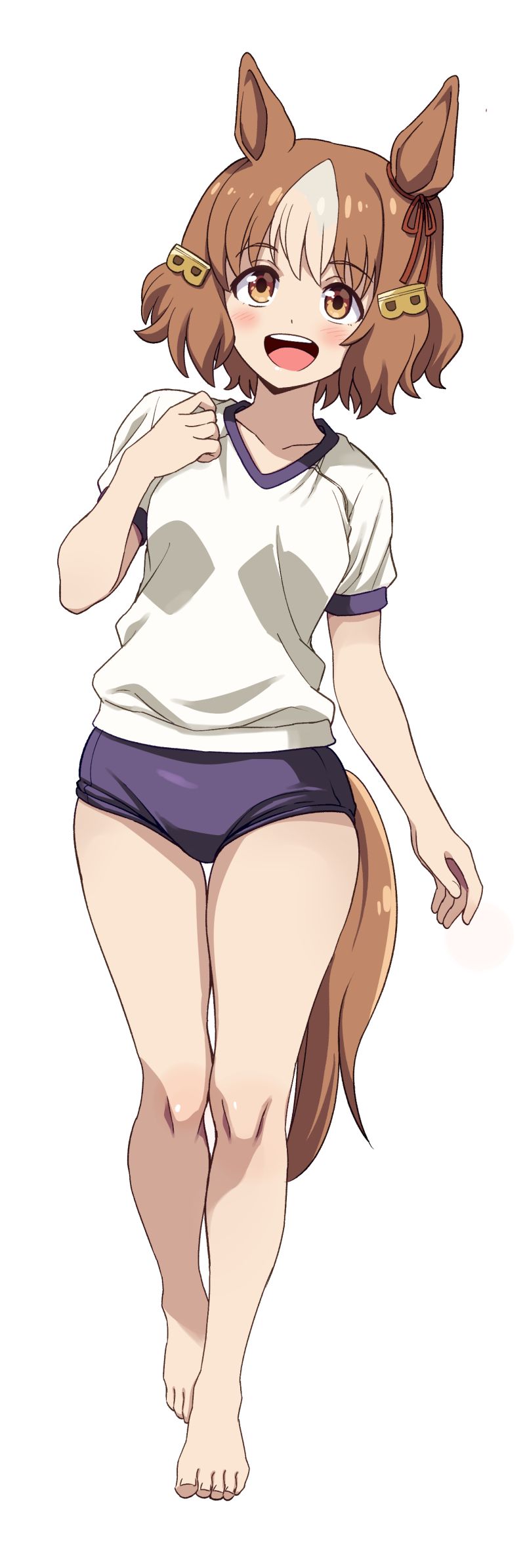 belno light (umamusume and 1 more) drawn by ponzu_rui